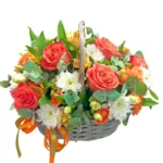Корзина с цветами Астрид